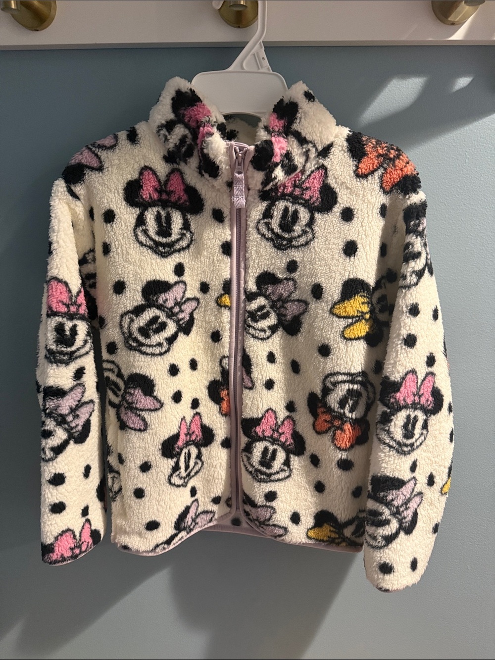 Jumping Beans Minnie Mouse Fleece Zip Up